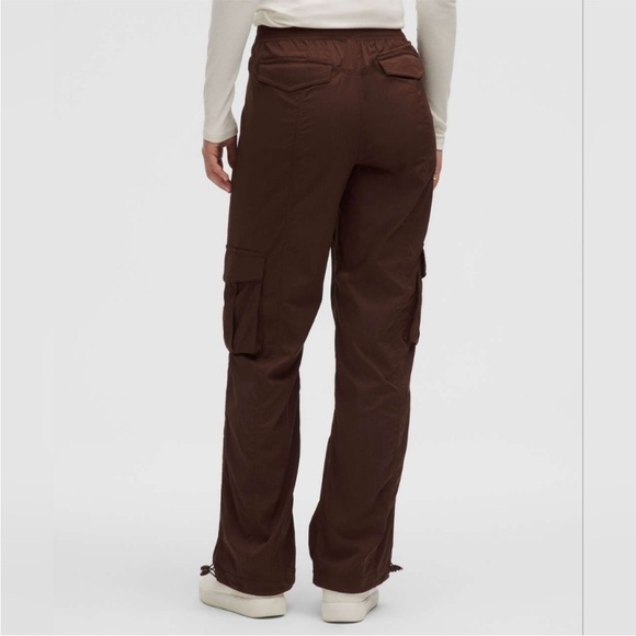 Lululemon Athletica Dark Brown Cargo Pants - Picture 2 of 3